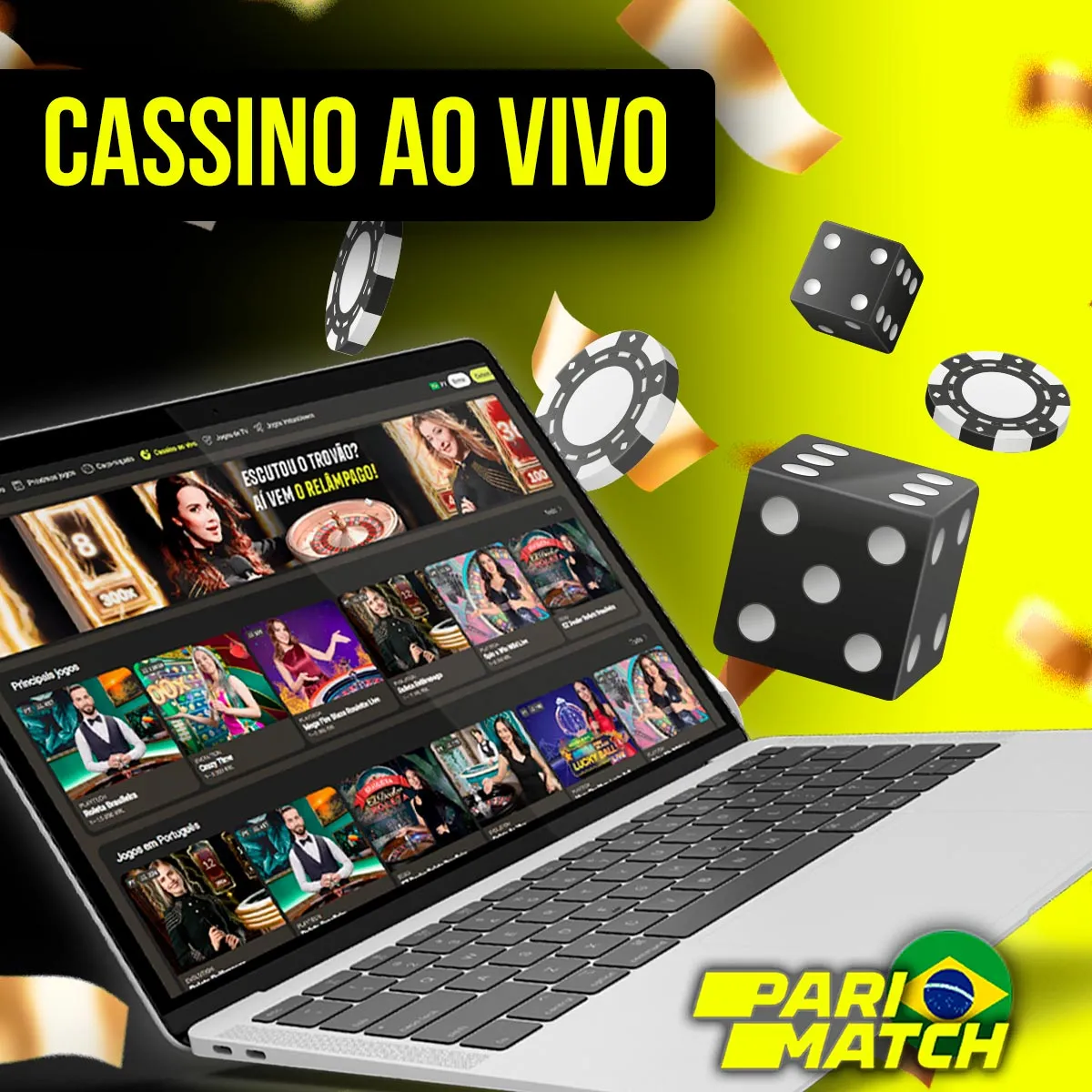 Parimatch casino ao vivo no mercado brasileiro