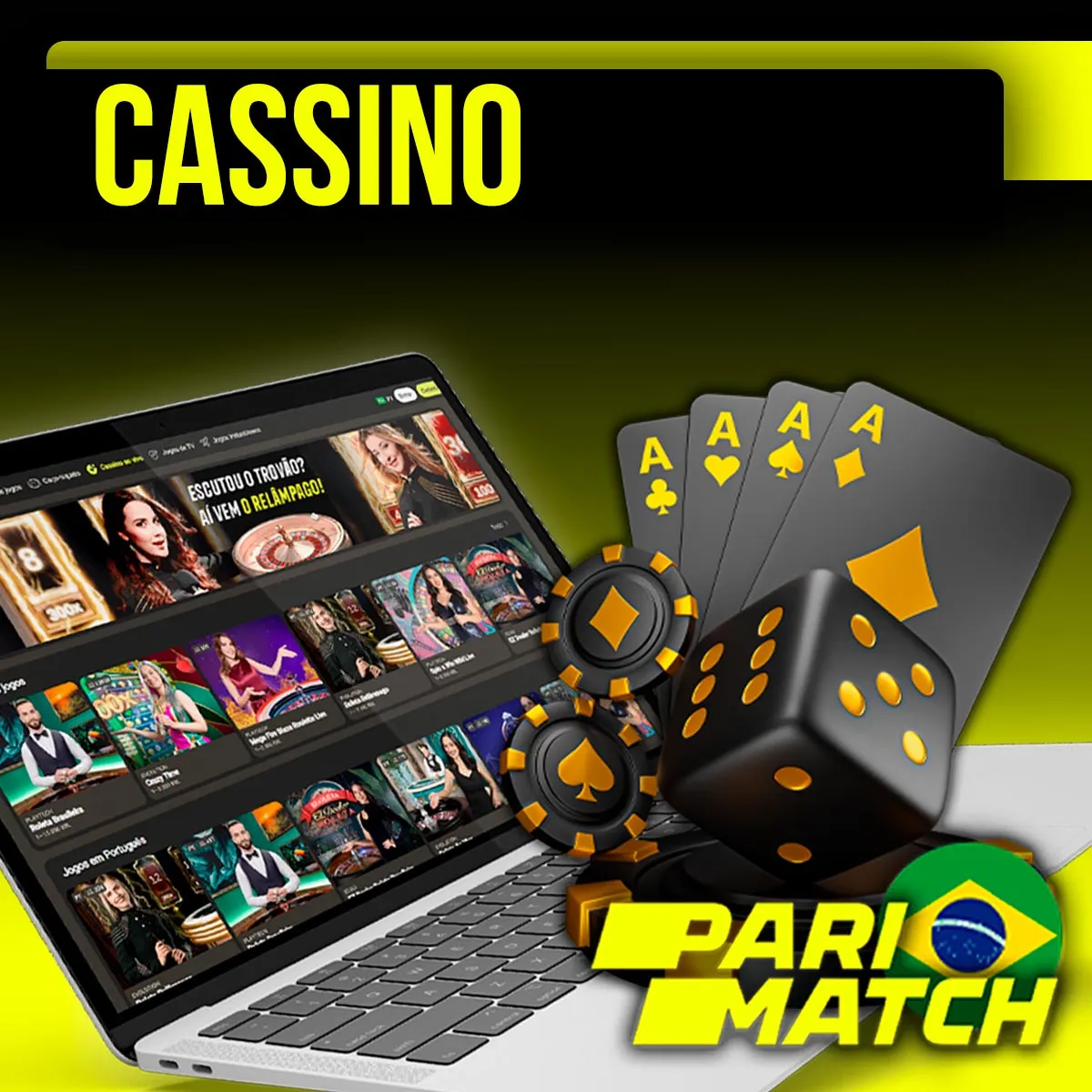 Enorme seleção de jogos de cassino na casa de apostas Parimatch no Brasil