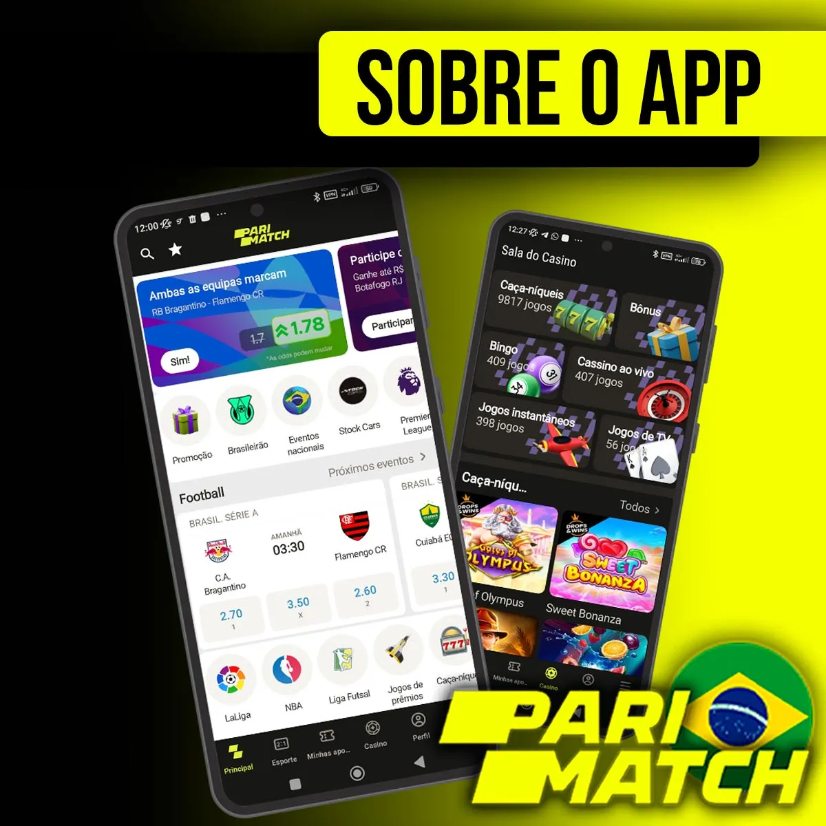 Review do aplicativo móvel para Android da casa de apostas Parimatch Brasil