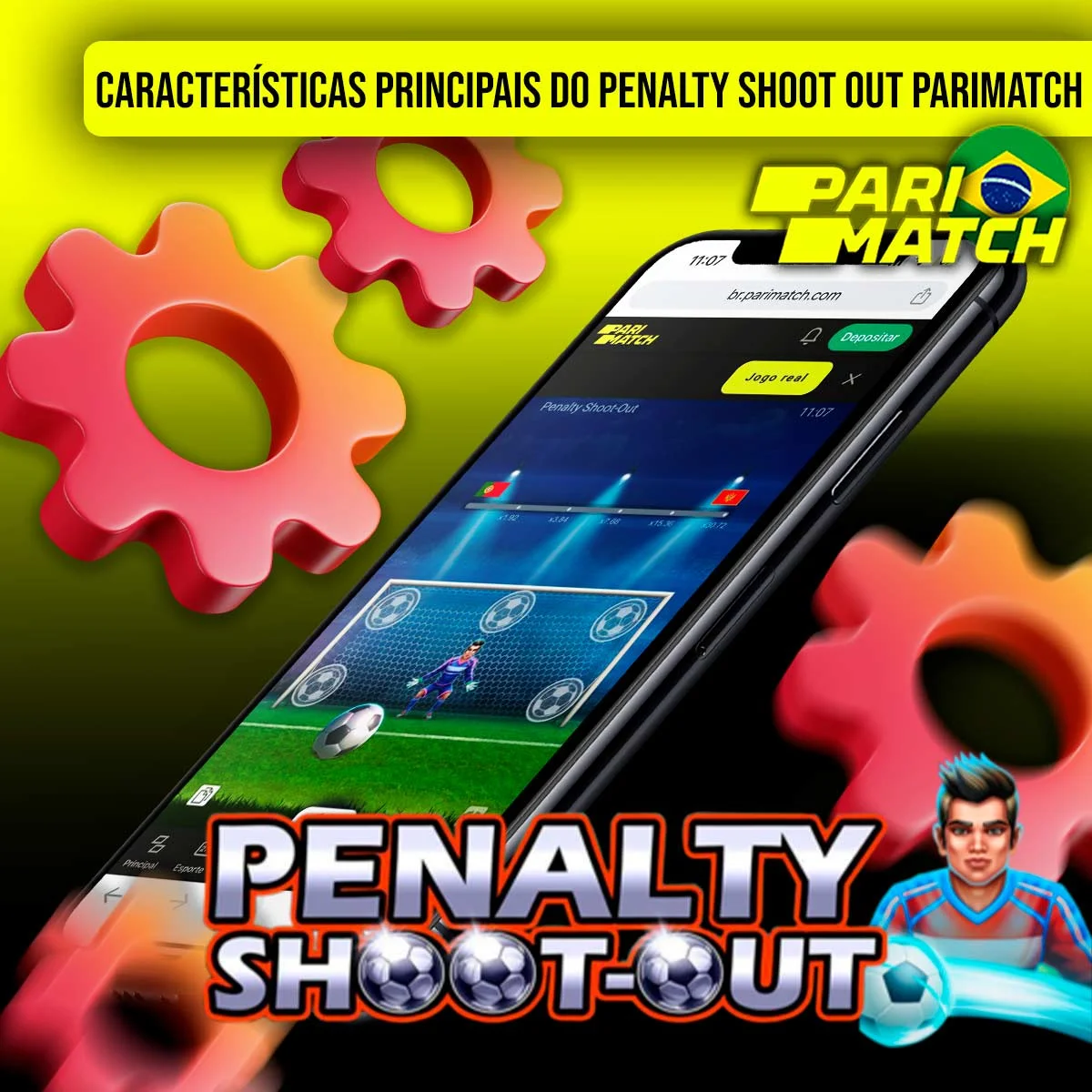 Quais são as principais características do Parimatch Penalty Shoot Out