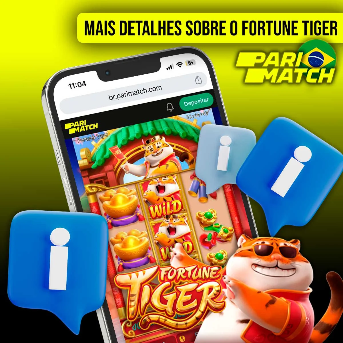 Mais informações sobre o Parimatch Fortune Tiger