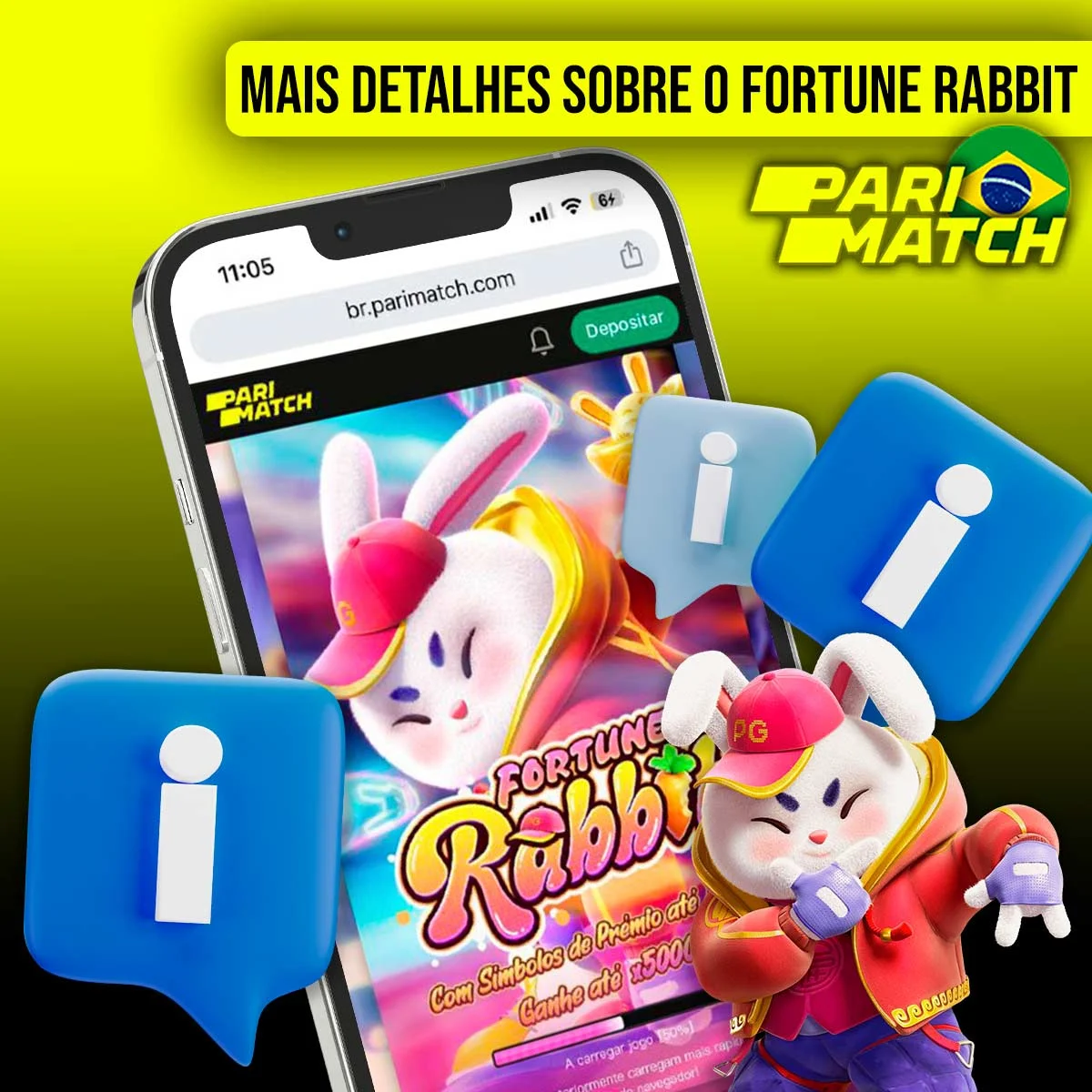 Mais informações sobre o Parimatch Fortune Rabbit