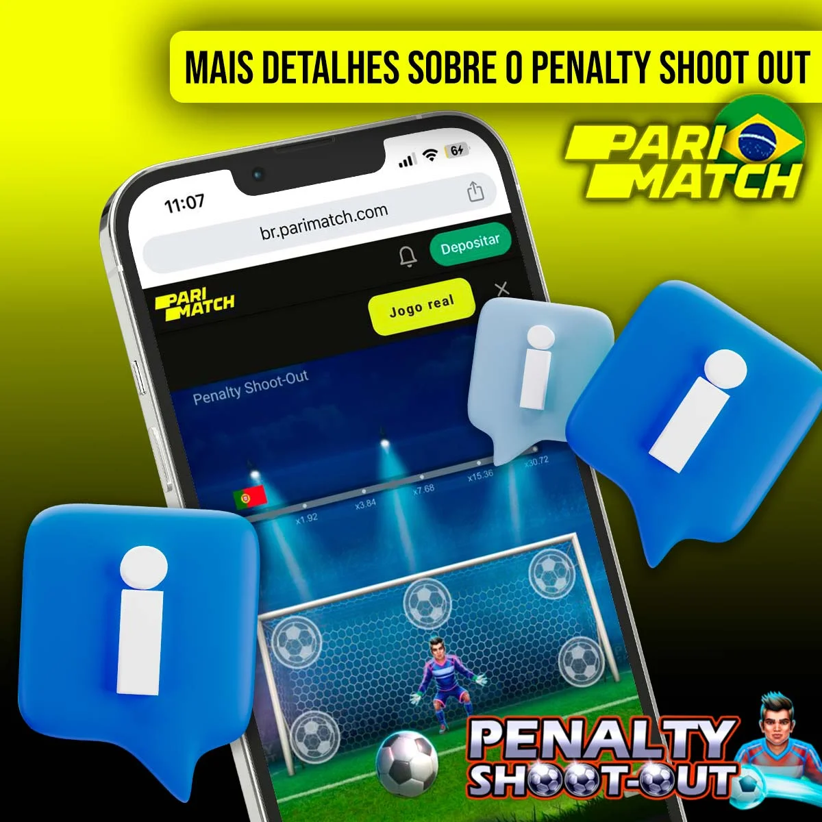 Mais informações sobre o Parimatch Penalty Shoot Out