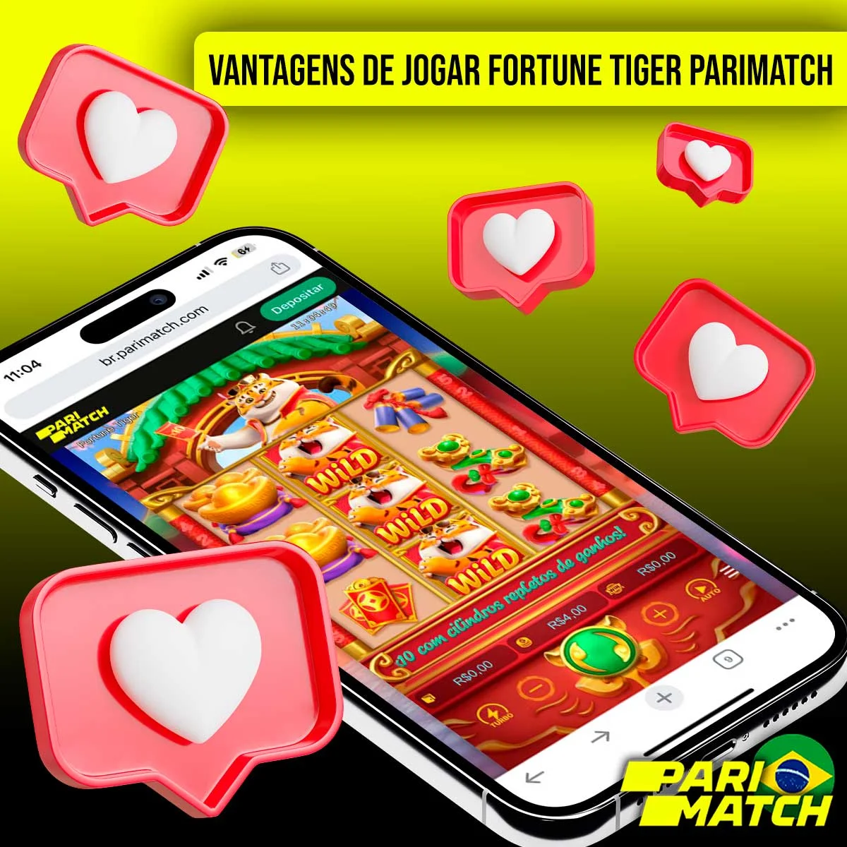 Vantagens de jogar na plataforma Parimatch Fortune Tiger