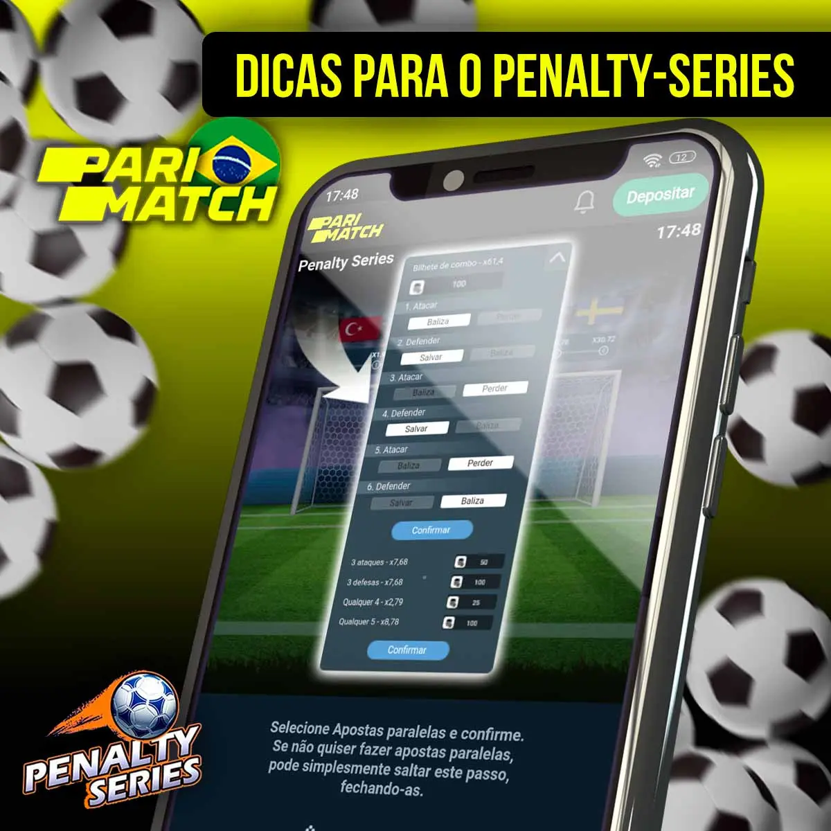 Recomendações para jogar Penalty-Series Parimatch