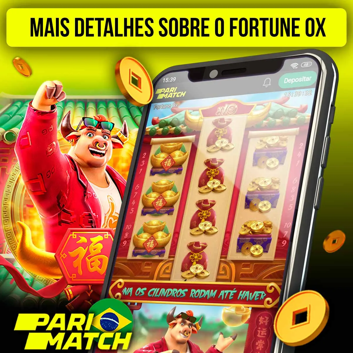 Mais informações sobre o Parimatch Fortune OX