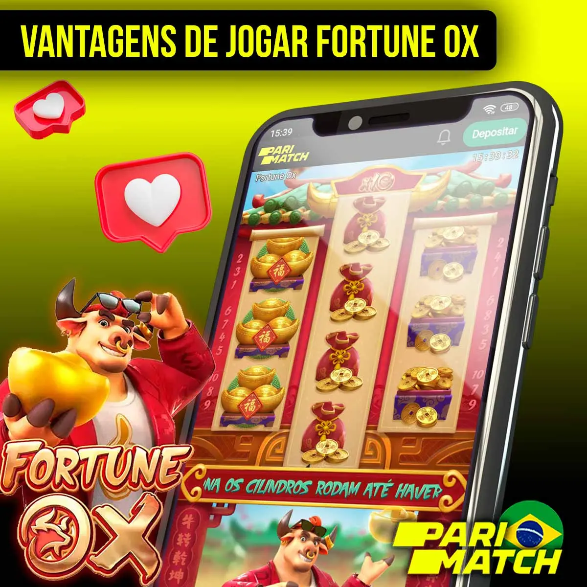 Vantagens de jogar na plataforma Parimatch Fortune OX